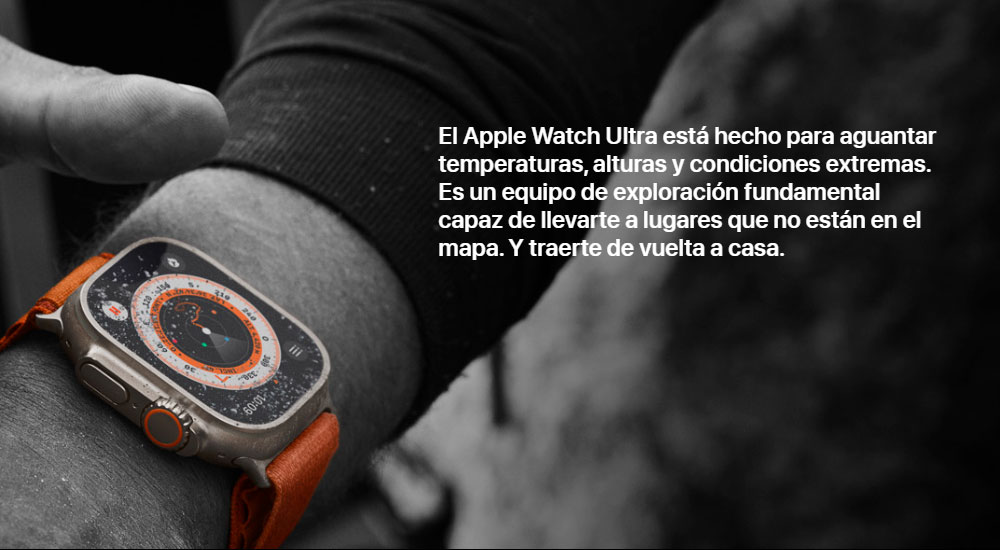 Apple Watch landing Page